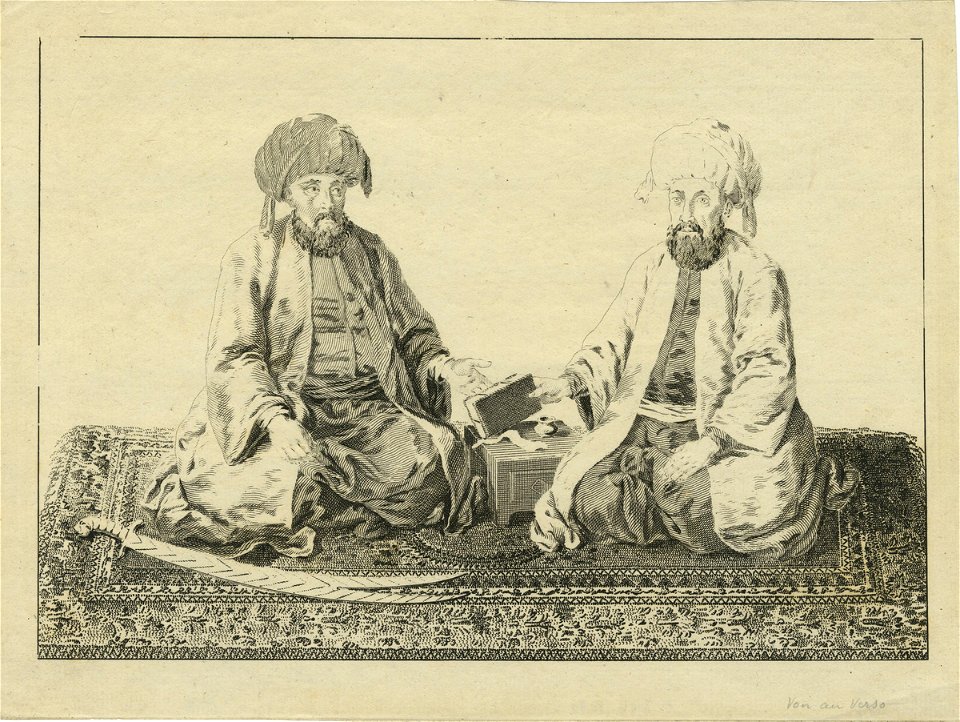 Liotard - Deux Turcs, 1760-1780, E 2014-0671