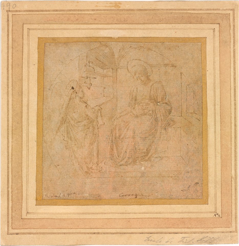 Lippi - St. Matthew in His Study, ca. 1435, 1976.16