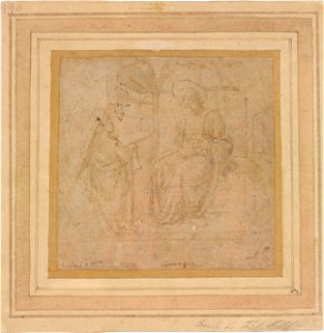 Lippi - St. Matthew in His Study, ca. 1435, 1976.16