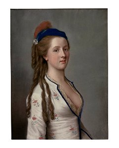 Liotard - Attributed to - Portrait of Lady Ann Somerset, Countess of Northampton, half-length, 5529694