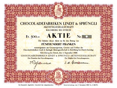 Lindt & Sprüngli 1930 - Kopie
