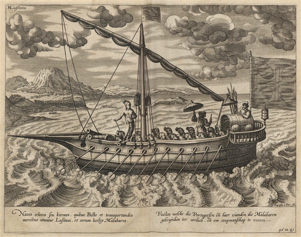Linschoten - 1605 - Itinerario - UB Radboud Uni Nijmegen - 204757363 077 (cropped)