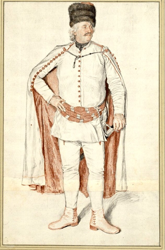 Liotard - Porträt eines ungarischen Adligen, um 1743, 12093