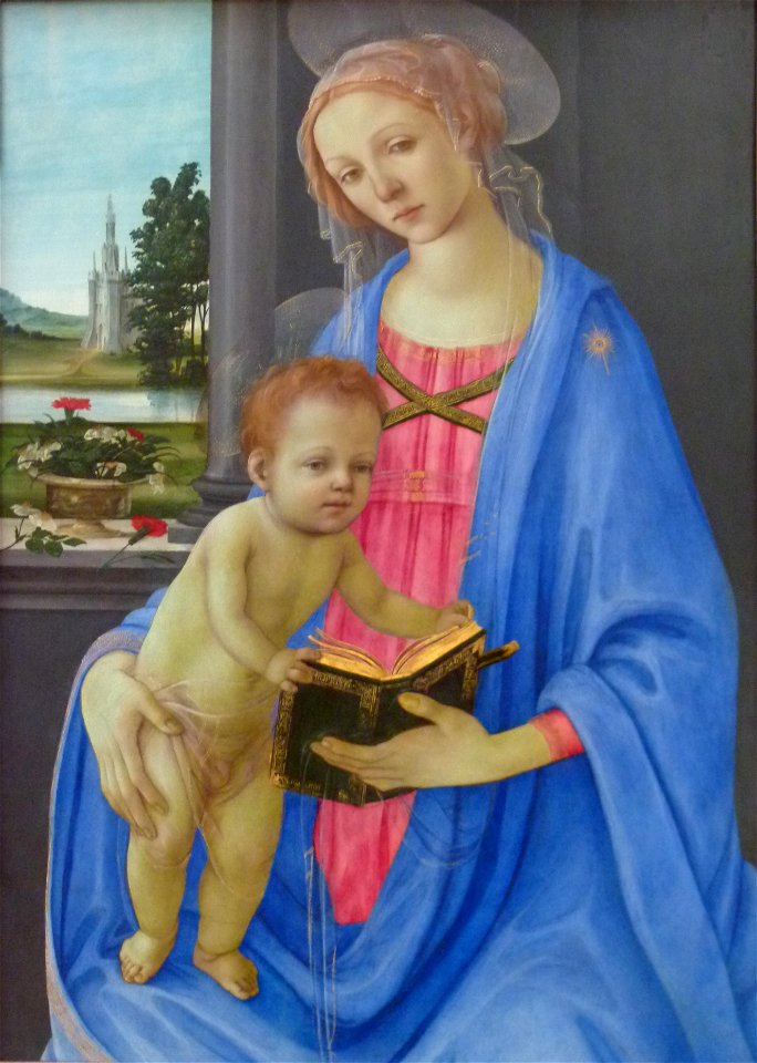 Filippino Lippi - Madonna and Child - Gemäldegalerie, Berlin
