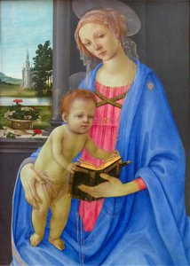 Filippino Lippi - Madonna and Child - Gemäldegalerie, Berlin