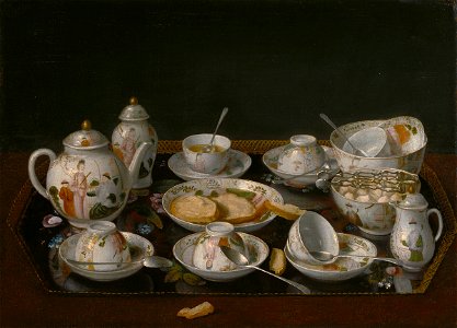 Liotard - Still-life Tea Set, c. 1770–83, inv. 84.PA.57