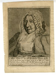 Liotard - Alexandrine Fatio, Veuve de M. Pierre Lullin, 1763, 1763, E 2008-0081