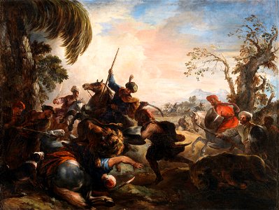 Lion Hunt P5425