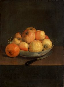 Liotard - Äpfel in einer Schale, um 1783, OR 281