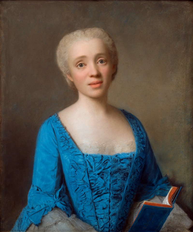 Liotard - Marie-Rose de Larlan de Kercadio de Rochefort, Marquise des Nétumières, 1750, 64.74