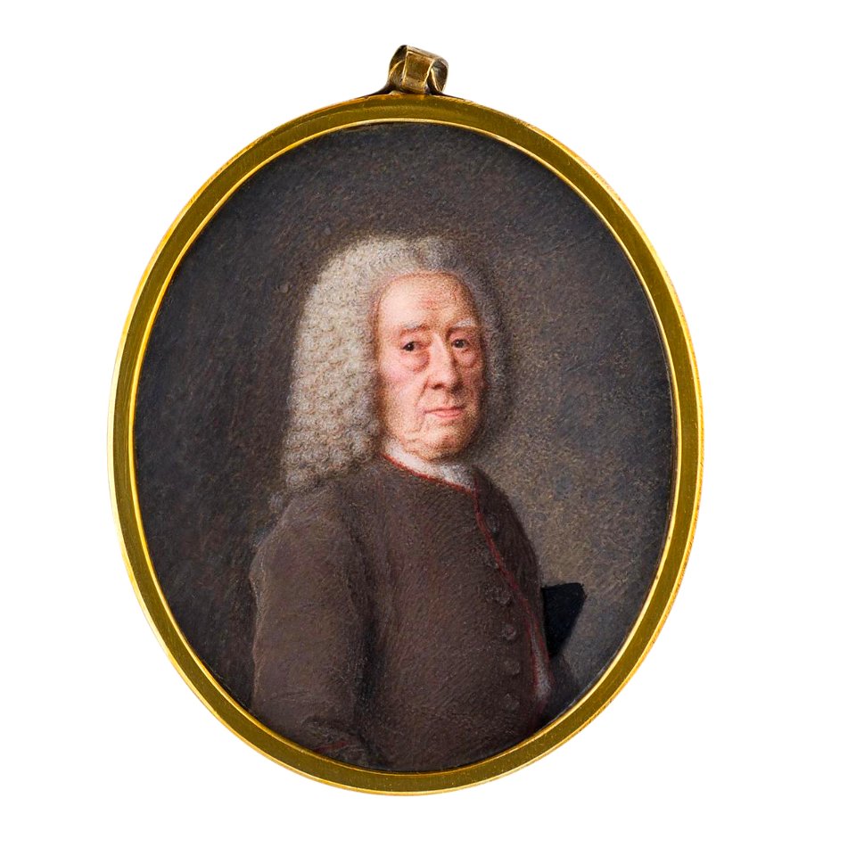 Liotard - Bernard le Bovier de Fontenelle (1657-1757), um 1740, M-K 61