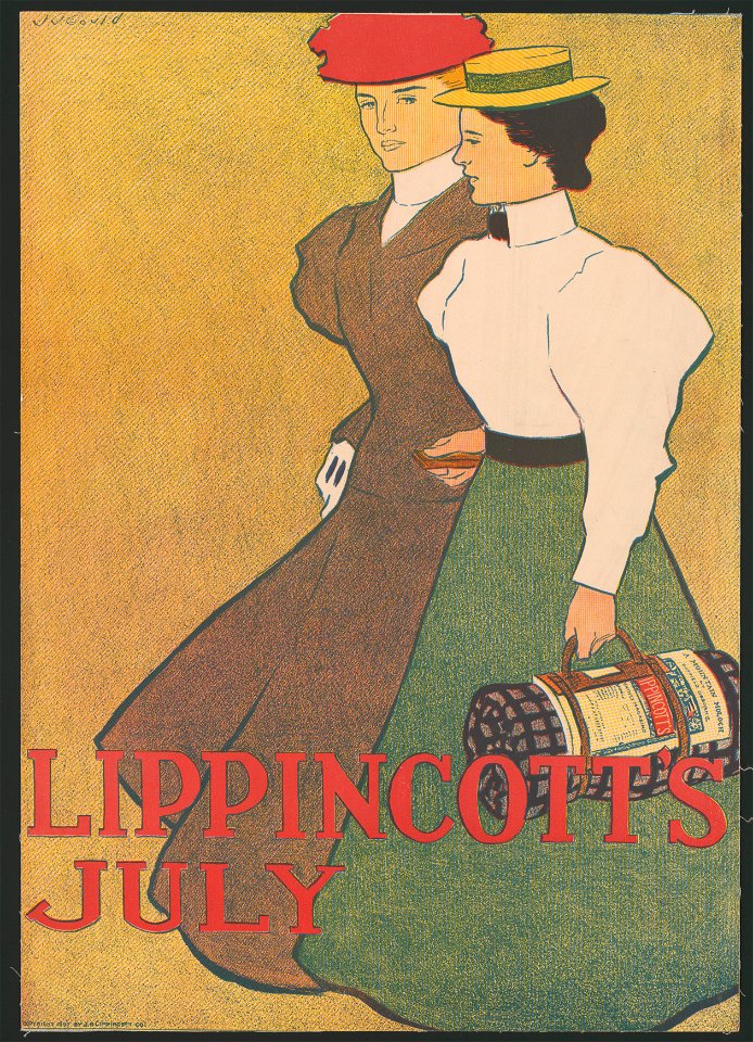 Lippincott's July - J.J. Gould. LCCN2014648981