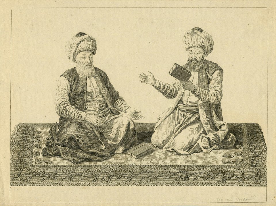 Liotard - D'après - Deux Turcs, 1760-1780, E 2014-0685