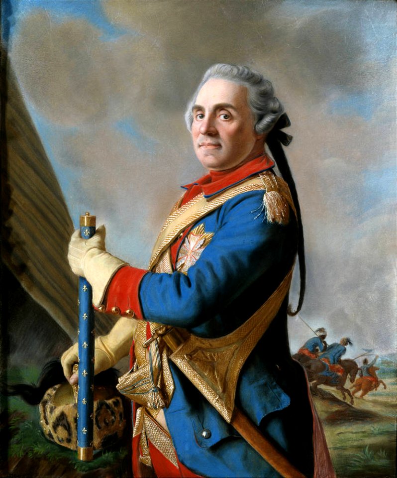 Liotard - Moritz Graf von Sachsen, Marschall von Frankreich (1696–1750), Um 1746-49, Gal.-Nr. P 160