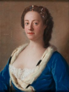 Liotard - Maria d'Arcy (1720-1801), gravin van Holderness, geboren Doublet van Groenestein, 1745, C540
