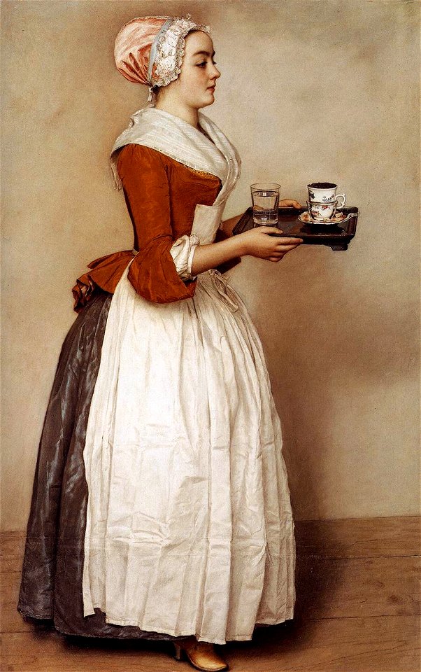 Jean-Étienne Liotard - The Chocolate Girl - WGA13062