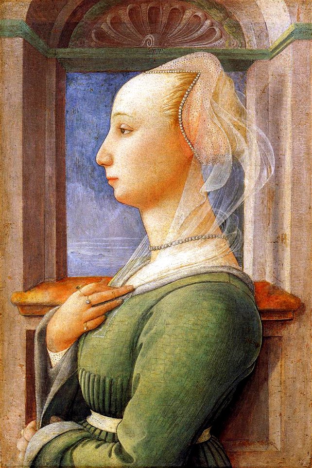 Fra Filippo Lippi - Portrait of a Woman - WGA13198