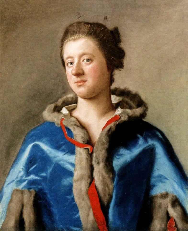 Liotard - Charlotte Boyle, Marchioness of Hartington, 1754