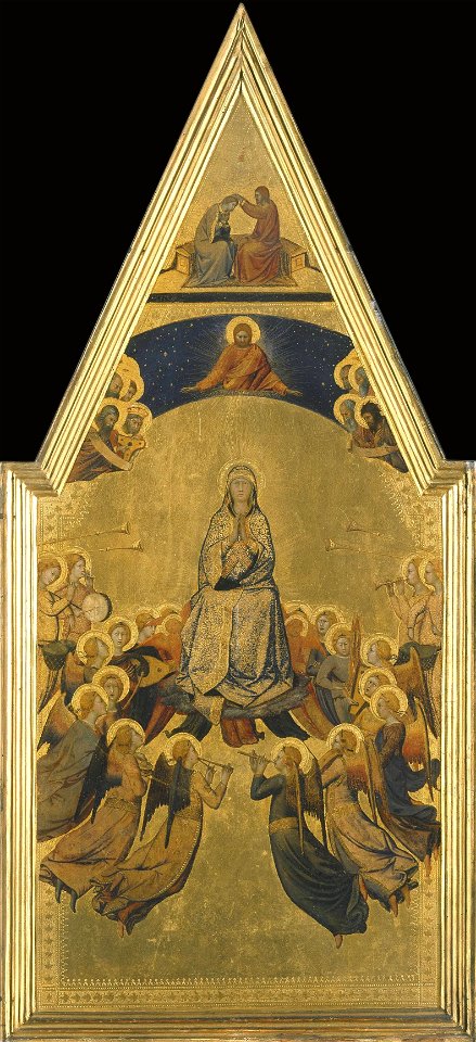 Lippo Memmi - Die Himmelfahrt Mariae - WAF 671 - Bavarian State Painting Collections