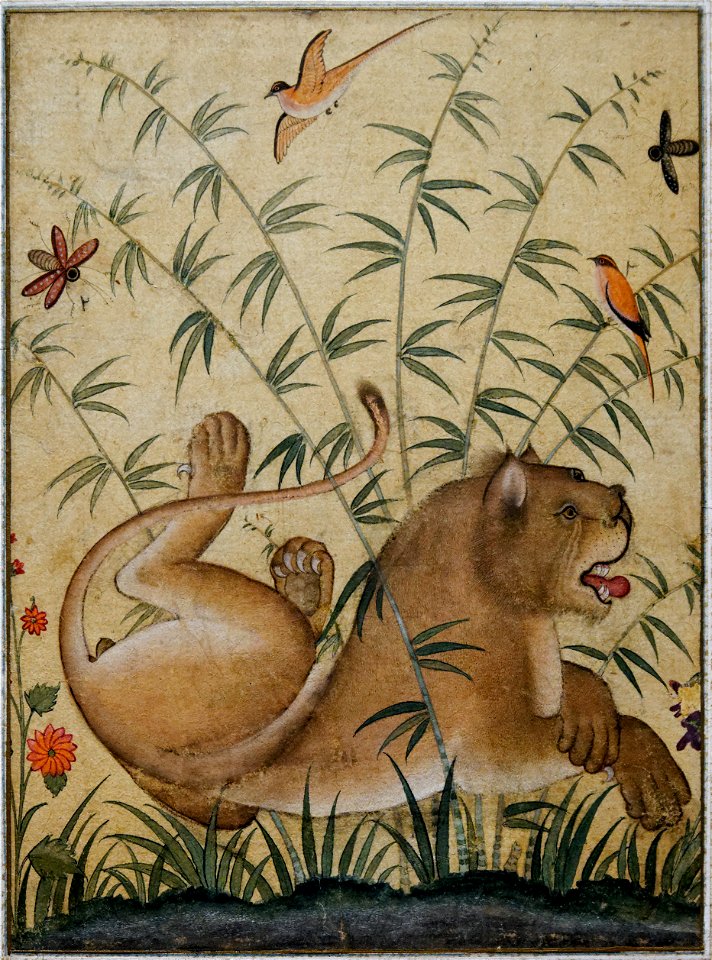 Lion at rest Met 1985.221