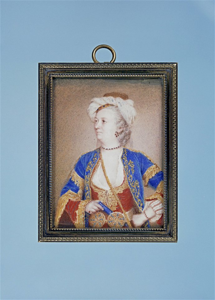 Liotard - Miniature, entre 1743 et 1745, AD 0040
