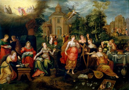 Lisaert-virgenes necia y prudentes-prado