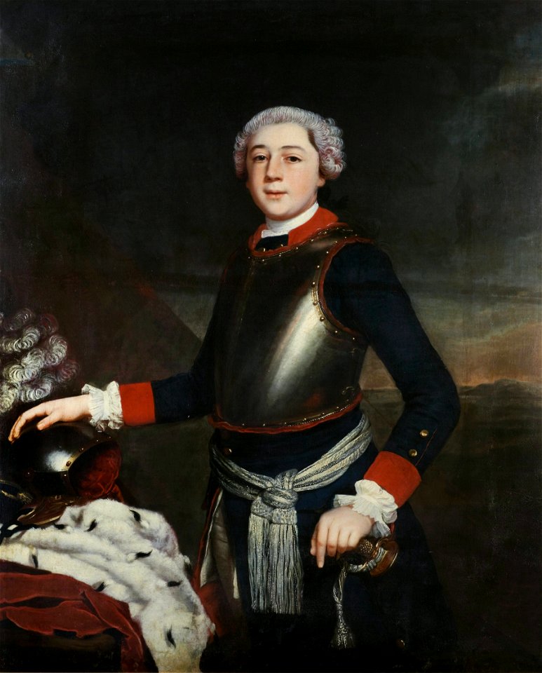 Christoph Friedrich Reinhold Lisiewski - Leopold Friedrich Franz v. Anhalt-Dessau in jugendlichem Alter (1756)