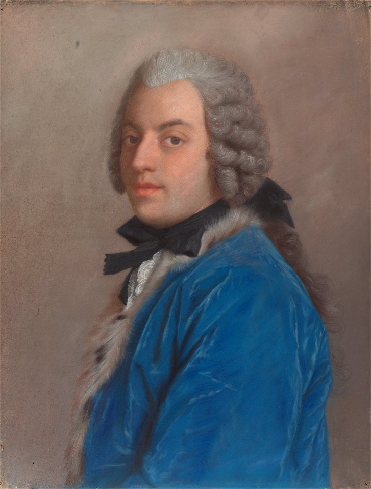 Jean-Étienne Liotard - Portret van Graaf Francesco Algarotti