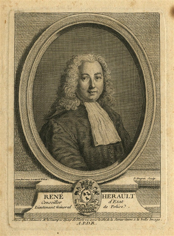 Liotard - P. Dupin , graveur - René Herault, E 2014-0613