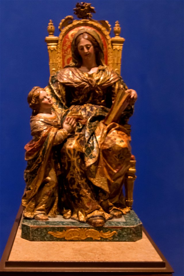 Lisboa-Museu Nacional de Arte Antiga-Santa Ana e a Virgem-20140917