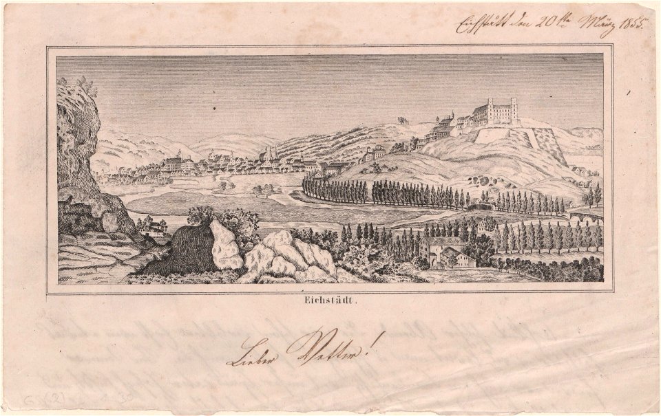 Litho - Eichstätt - 1855