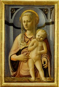 Lippi - Madonna con Bambino, 1430 ca. - 1441 ante, Moretti, Firenze