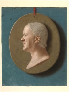 Liotard - Profile portrait said to be Sir Everard Fawkener (1694-1758), FA.500