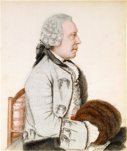 Jean-Étienne Liotard - Portrait des Charles-Benjamin de Langes de Montmirail, Baron de Lubières. Free illustration for personal and commercial use.