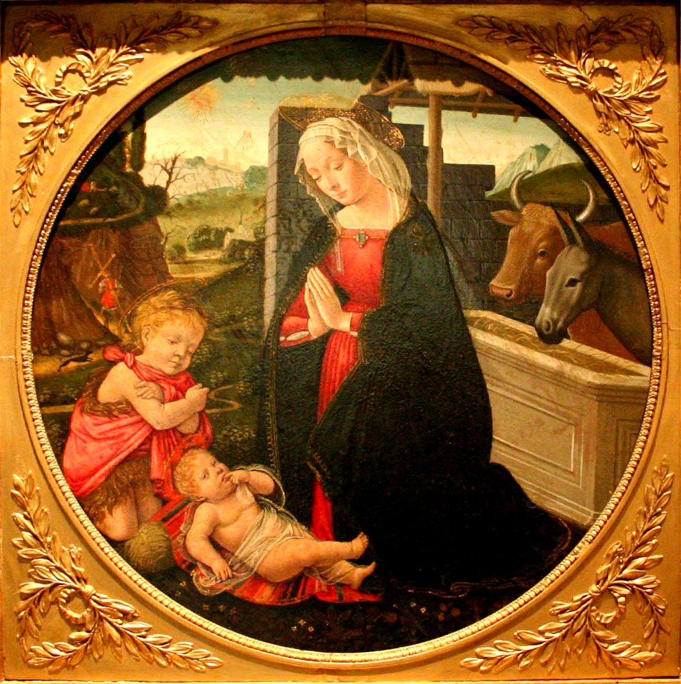 Lippi-vierge-saint-Jean-Baptiste-Enfant-Jésus