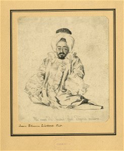 Liotard - Un nain du Sérail fait d'après nature, 1760-1780, SDA 000072