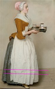 Jean-Etienne Liotard - The Chocolate Girl - Google Art Project - Modification with highlights