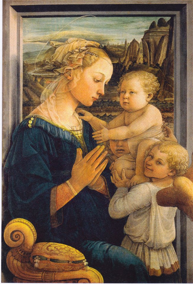 Lippi - Madonna mit Kind und zwei Engel