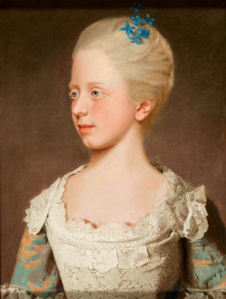 Liotard - Princess Elizabeth Caroline (1740-1759) 1754, RCIN 400902