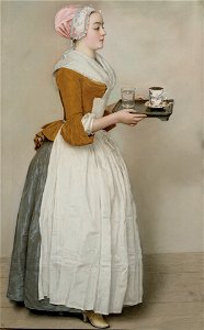 Jean-Etienne Liotard - The Chocolate Girl - Google Art Project