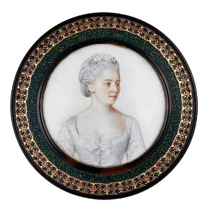 Liotard - PORTRAIT OF MARIE GRAND, NÉE SILVESTRE (1721-1793), CIRCA 1750, lot.43