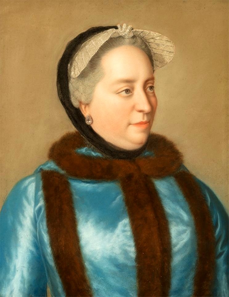 Portrait of the Empress Maria Theresa by Jean-Etienne Liotard, 1762, pastel on vellum