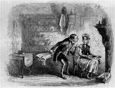 Little Dorrit - Mr. and Mrs. Flintwinch. Flintwood
