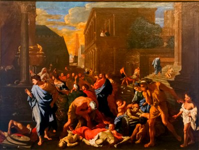 Lisboa-Museu Nacional de Arte Antiga-Os Filisteus acados da Peste-20140917