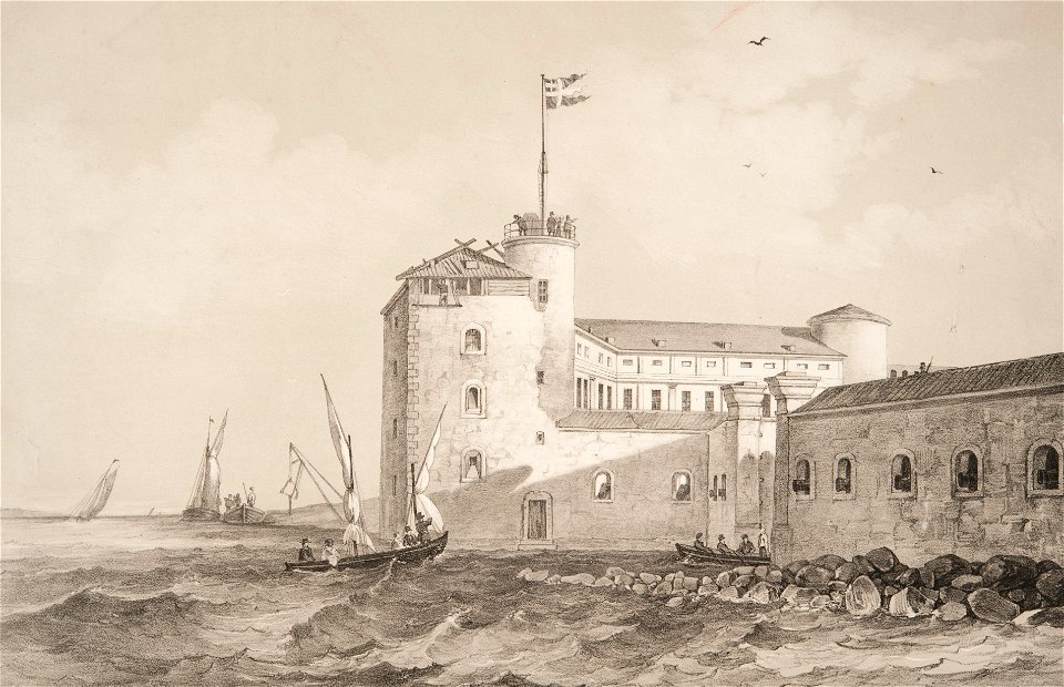 Litografi - Sjöhistoriska museet - OB 51
