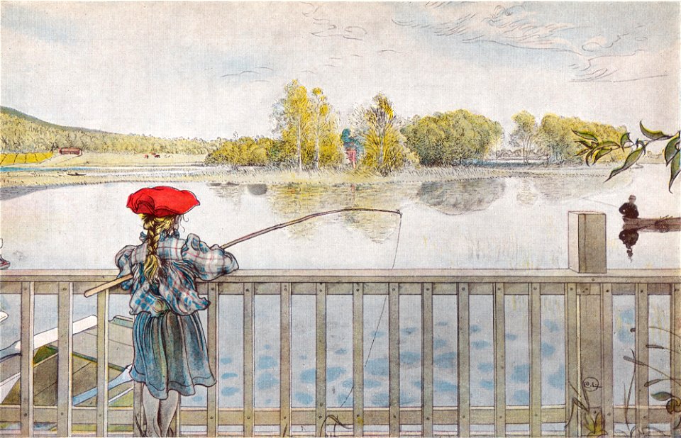 Lisbeth metar av Carl Larsson 1898