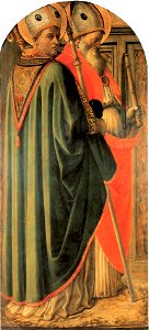 Lippi, dottori della chiesa agostino e ambrogio