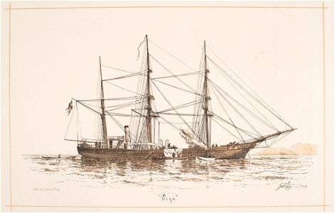 Litografi - Sjöhistoriska museet - OB 217