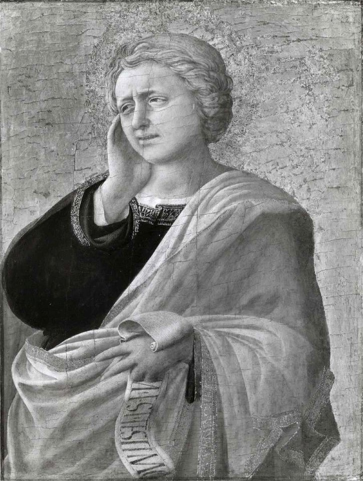 Lippi - San Giovanni Evangelista, 1430 ca. - 1435 ca., Collezione Alana, Newark (DE)