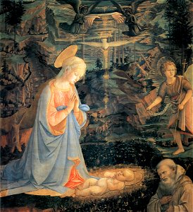 Lippi, adorazione di camaldoli